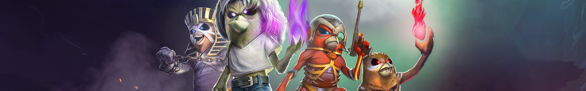 EDDIE THE BIRD LANDS IN LEGACY OF THE BEAST