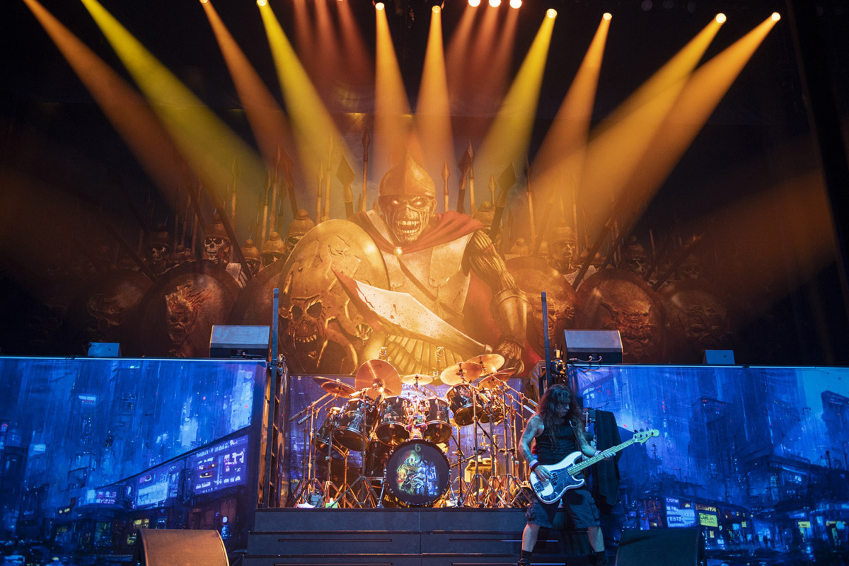 Écharpe Iron Maiden The Future Past World Tour - Neuf Avec étiquettes - Taille Unique