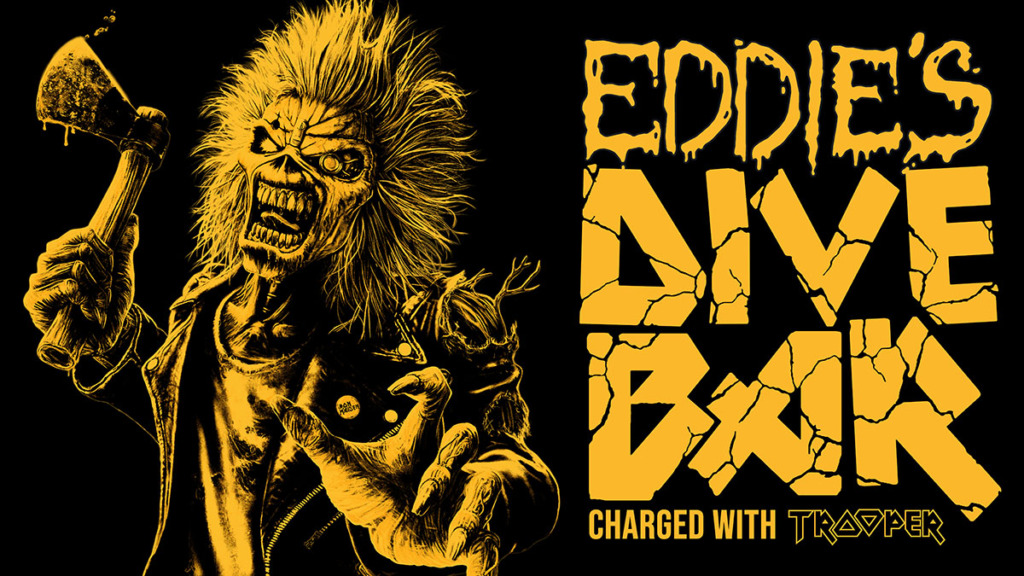 IRON MAIDEN Tシャツ EDDIE'S DIVE BAR 現地購入