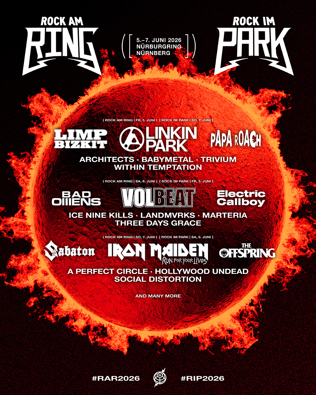More 2026 Festivals announced... - Iron Maiden, image size:1080x1350