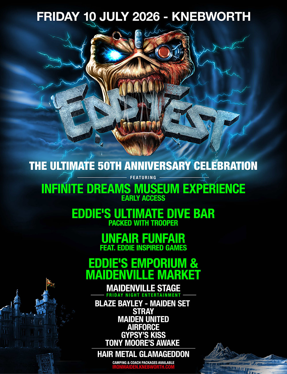 Blaze Bayley to headline Friday night at EddFest - Iron Maiden