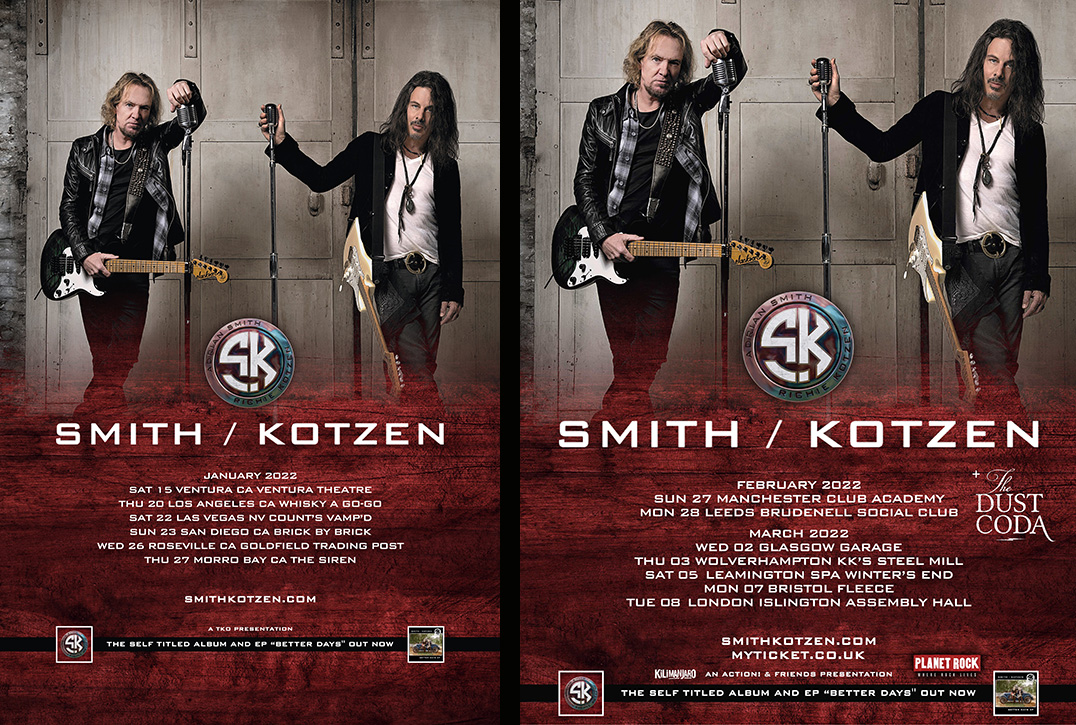 Adrian Smith + Richie Kotzen: Self-Titled  Album (2021) Sk_2posters