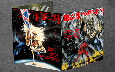 IRON MAIDEN - El viernes 18 sale la nueva edición en Triple vinilo 40  aniversario de THE NUMBER OF THE BEAST + BEAST OVER HAMMERSMITH