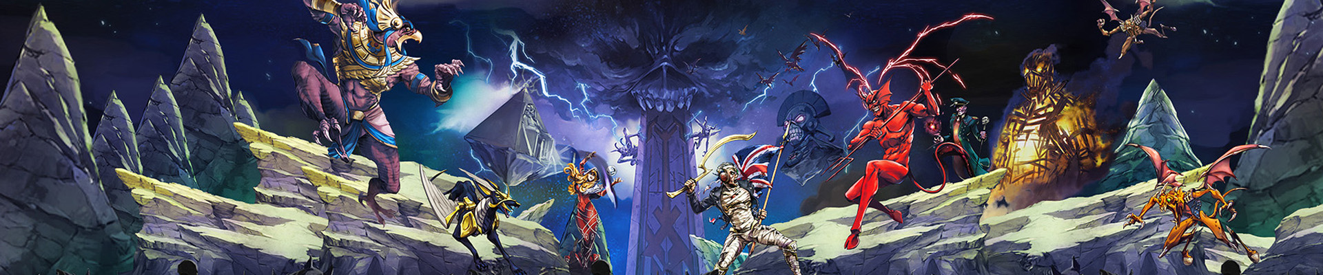 IRON MAIDEN, ROADHOUSE INTERACTIVE, AND 50CC GAMES ANNOUNCE MOBILE RPG 'LEGACY OF THE BEAST'